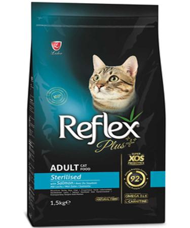 Reflex Plus Salmon Sterilized Adult Cat Food 1.5kg