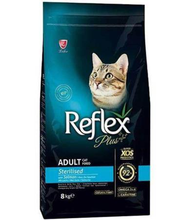 Reflex Plus Salmon Sterilized Cat Food 8kg