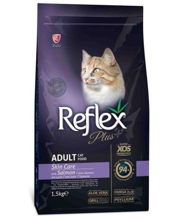 Reflex Plus Skin Care Adult Cat Food with Salmon 1.5kg