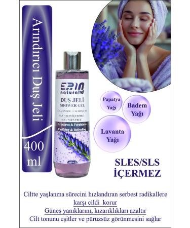Erin Natural Purifying Shower Gel 400 ml