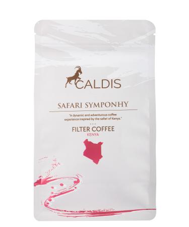 Caldis Safari Symphony 250 gr Kenyan Regional Filter Coffee - Buy Online on GoSupps.com