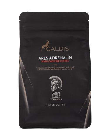 Caldis Ares Adrenalin 250 gr High Caffeine Pre-Workout Sports Coffee - Buy Online on GoSupps.com