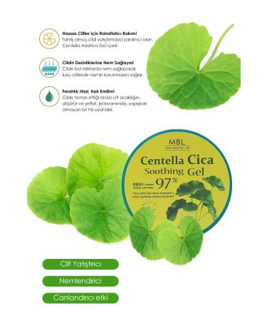 MBL Teresia Special for Acne Skin - Cica Extract Soothing Calming Soothing Gel 300ml - Buy Online on GoSupps.com