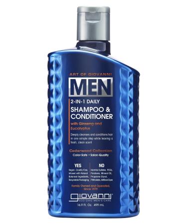 Giovanni Men Daily Shampoo and Conditioner 499ML