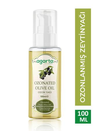 Agarta Natural Pure Olive Oil Ozone Oil 100 ml