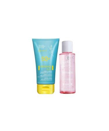 BioNike Defense Sun Sunscreen SPF50+ for Normal and Dry Skin 50ml + Micellar Water 100ml Set