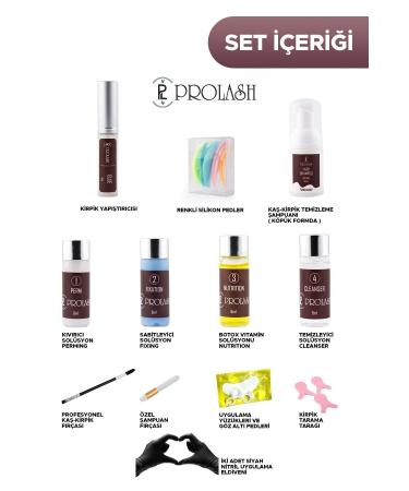 Prolash Lifting Full Set Eyelash Lifting Set Black and Brown Eyebrow Eyelash Dye - Eyelash Perm Set - Buy Online on GoSupps.com