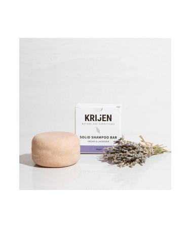 Krijen Argan & Lavender Solid Shampoo 100 Gr - Buy Online on GoSupps.com