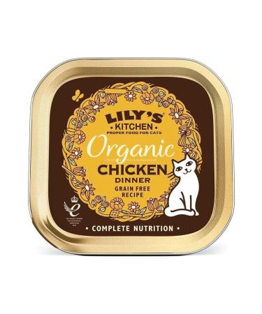 Lily's Kitchen Organic Chicken Wet Cat Food 85g - Natural and Grain-Free Taste