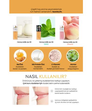 Missha Honey and Milk Nourishing Mint Flavored Lip Care Oil A'PIEU Honey&Milk Lip Oil Light (Mint) - Buy Online on GoSupps.com