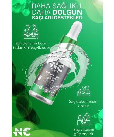 newcix Rosemary Oil Biotin Complex Serum Volume and plump Nourishing strengthening anti-hair loss - Buy Online on GoSupps.com