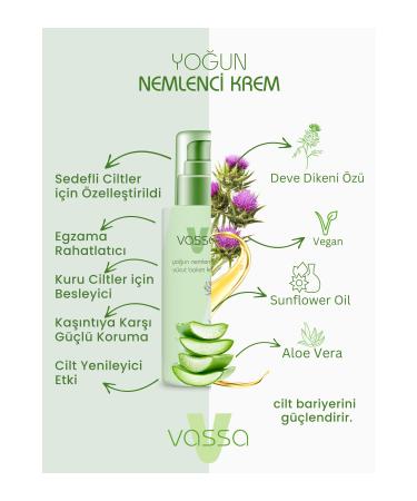 Vassa Acne Pimples & Burn Scar Preventive Intensive Moisturizing Care Cream - 150ml - Buy Online on GoSupps.com