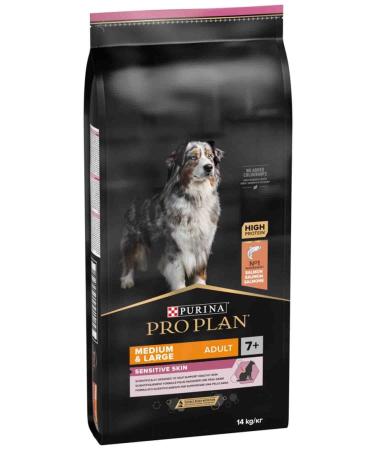 Pro Plan Salmon Senior +7 Medium and Large Breed Old Dog Food 14kg