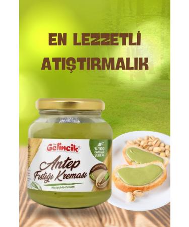 Gelincik Breakfast Spreadable Natural Additive-Free 320gr Special Production Pistachio Cream - Buy Online on GoSupps.com