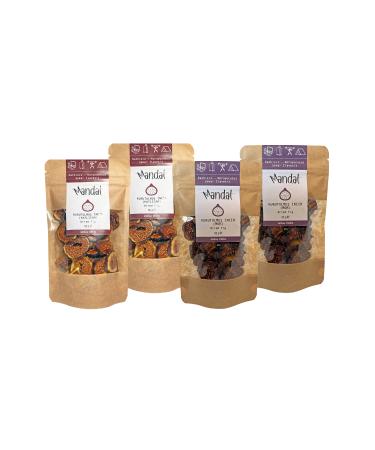 Mandal Dried Fig (purple) and Fig (eggplant) Lemon Slices 200 grams Dried Fruit Slices