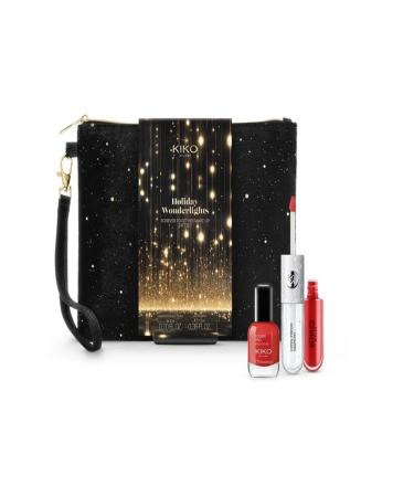 KIKO Holiday Wonderlights Gloss Me Up Lips Gift Set 03 Exclusive Red