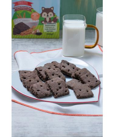 Good Food New Kid - Cocoa & Hazelnut Baby Biscuits 3-Piece Opportunity Pack - Buy Online on GoSupps.com