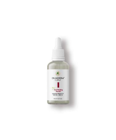 Duaderm Natural AHA 10% + BHA 2%+ Liposomal Vit E 1% Serum - Cosmetologist Peeling