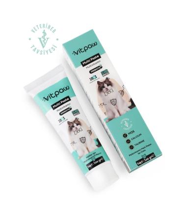 vitpaw Multi Paste 100 Gr. (IMMUNE STRENGTHENING MULTIVITAMIN PASTE FOR CATS) Cat Vitamin Malt - Buy Online on GoSupps.com