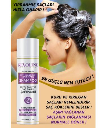REVOLINE EXCLUSIVE Revoline (SEBORHEIC DERMATID ITCHING FLAKE) Anti-Dandruff Hair Care Shampoo 250 ml - Buy Online on GoSupps.com