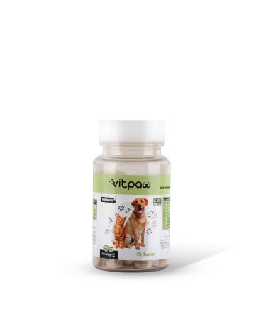 vitpaw Immune C Tablet (IMMUNE SYSTEM SUPPORTING TABLET FOR CATS AND DOGS 75 TABLETS) - Buy Online on GoSupps.com