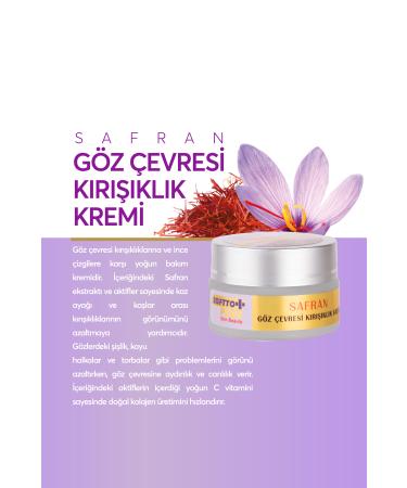 Softto Plus SAFFRON EYE CONTOUR WRINKLE CREAM 20 ML - Buy Online on GoSupps.com
