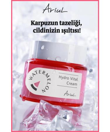 Ariul Watermelon Hydro Face Cream 55 Ml | Anti-Wrinkle | Watermelon Extract Bi-fill Up - Buy Online on GoSupps.com