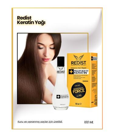 Redist Instant Repair Keratin Hair Care Oil for Extremely Damaged and Burnt Hair 100 ml - Buy Online on GoSupps.com