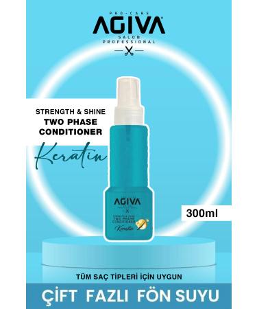 Agiva Keratin Containing Blow Drying-Combation Water for Very Damaged Weak and Dull Hair 300ml