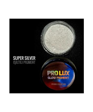 PRO 10 PRO ON 2li Super Silver / Off White Mink Pure Pigment Eyeshadow - Buy Online on GoSupps.com