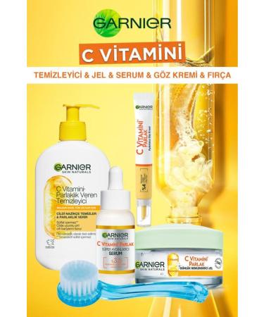 Garnier Vitamin C Brightening Glass Skin Appearance Essential Skin Care Set