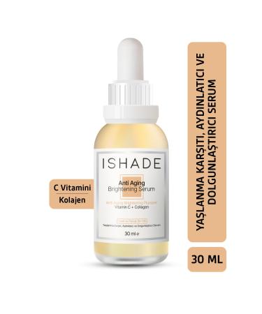 ISHADE Brightening and Plumping Effective Anti-Aging Collagen+Vitamin C Skin Care Serum 30 Ml