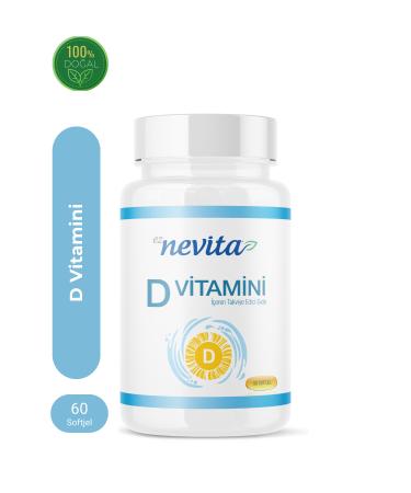 EzNevita Vitamin D 60 Tablets - - Buy Online on GoSupps.com