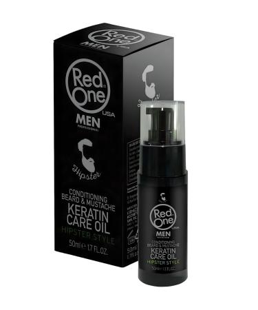 Red One Redone Beard & Moustache Care Oil Keratin 50 ml