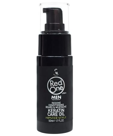 Red One Redone Beard & Moustache Care Oil Keratin 50 ml - Buy Online on GoSupps.com