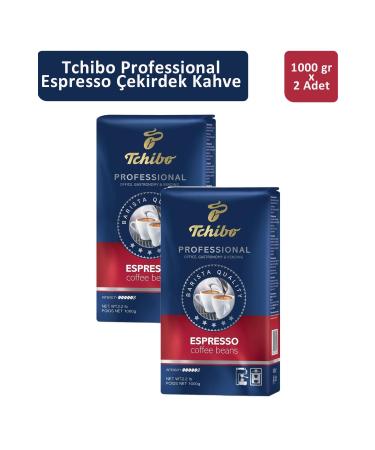 Tchibo Professional Espresso Coffee Beans 1 kg x 2 Pieces