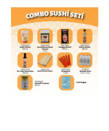 Greatwall Combo Sushi Set - Buy Online on GoSupps.com