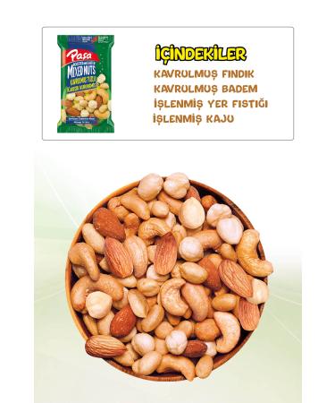 Pasha Nuts Mixed Super Mix Nuts 40 gr X 12 Pieces (TOTAL 480 GR) - Buy Online on GoSupps.com