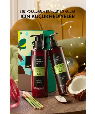 Avon Senses Lemongrass & Coconut Double Gift Pack - Buy Online on GoSupps.com