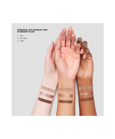 Bobbi Brown Essential Eye Shadow Palette - Tri-Color Eyeshadow Palette - Smokey Plum 6g - Buy Online on GoSupps.com