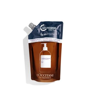 L'Occitane Nourishing Shampoo that Cleanses the Hair from Dirt Balances the Scalp - Refill 500 ml Demb.2640