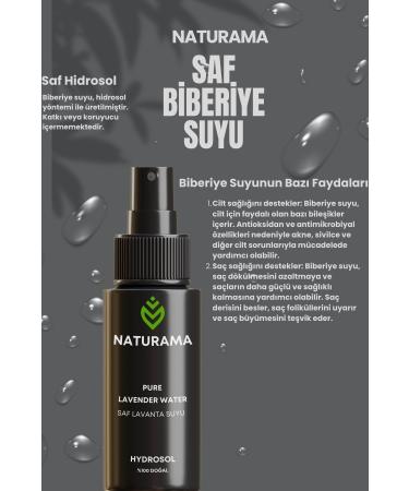 NATURAMA 100 ml Rosemary Water Anti-Loss and Fast Hair Growth Effective Pure Hair Tonic Hydrosol - Buy Online on GoSupps.com