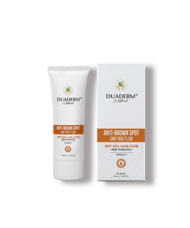 Duaderm Natural Anti-Spot High Protection Anti-Brown Body Sun Cream SPF50+ 100ml