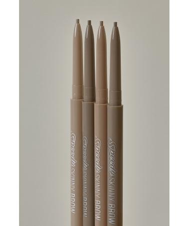 PERIPERA Ultra-Fine Tip Natural-Looking Eyebrow Pencil Peripera Speedy Skinny Brow (9 Taupe Brown) - Buy Online on GoSupps.com