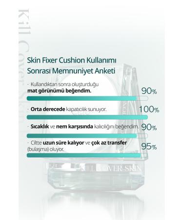 CLIO All Day Matte Cushion Foundation CLIO Kill Cover Skin Fixer Cushion (24W Sand) SPF50+ PA+++ - Buy Online on GoSupps.com