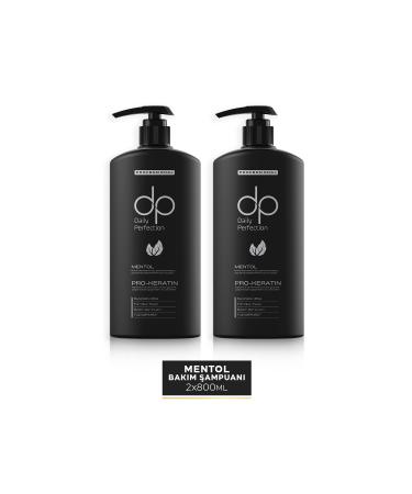 dp Daily Perfection Shampoo Menthol 800 ml X 2 Pieces