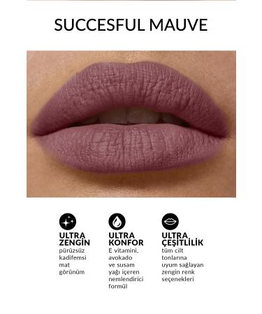 Avon Ultra Matte Lipstick - Successful Mauve - Buy Online on GoSupps.com