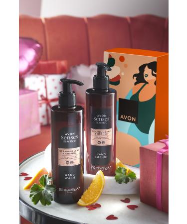 Avon Senses Geranium Leaf & Orange Double Gift Pack - Buy Online on GoSupps.com