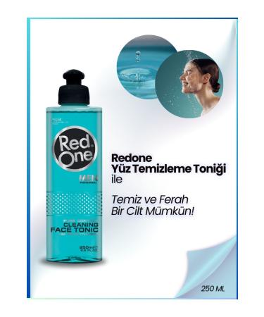 Red One Redone Pore Tightening Blackhead Cleaner Facial Cleansing Toner 250 ml - Buy Online on GoSupps.com