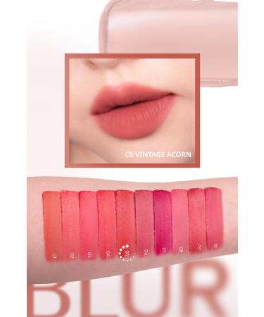 PERIPERA Tint Offering Smooth Matte All Day Long-Lasting PERIPERA Over Blur Tint (005 Vintage Acorn) - Buy Online on GoSupps.com